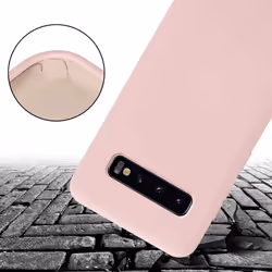 Cadorabo Mobile Phone Chain for Samsung Galaxy S10 PLUS TPU Silicone Case Cover - Pink