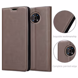 Cadorabo Case for Nokia G50 5G Cover Book Wallet Protection PU Leather Flip Magnetic Etui - Brown
