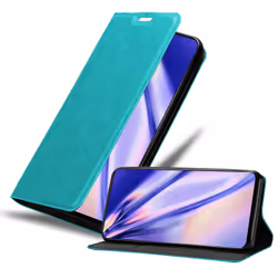Cadorabo DE-154992, Flip case, OPPO, Reno6 5G, 16.3 cm (6.4"), Turquoise