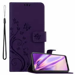Cadorabo Flower Case for Nokia X10 / X20 Cover Book Wallet Protection PU Leather Flip Etui magnetic closure standing function ...
