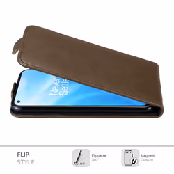Cadorabo DE-155457 mobile phone case 16.5 cm (6.49") Flip case Brown