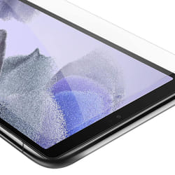 Cadorabo Tempered Glass for Samsung Galaxy Tab A7 LITE (8.7 inch) Screen Protection 3D Touch for 9H Hardness Display Saver Protective Film