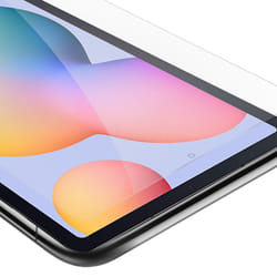 Cadorabo Tempered Glass for Samsung Galaxy Tab S6 LITE (10.4 inch) Screen Protection 3D Touch for 9H Hardness Display Saver Protective Film