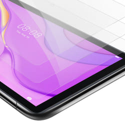 Cadorabo 3x Tempered Glass for Huawei MatePad T 10 (9.7 inch) / T 10s (10.1 inch) Protection Film 3D Touch for 9H Hardness Bulletproof Display Saver