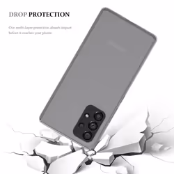 Cadorabo Case for Samsung Galaxy A53 5G Cover Transparent Protection TPU Silicone Gel
