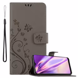 Cadorabo DE-156663, Flip case, OPPO, A16s / A54s, 16.6 cm (6.52"), Grey