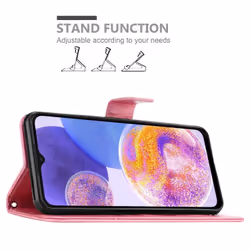Cadorabo DE-156772 mobile phone case 16.8 cm (6.6") Flip case Pink