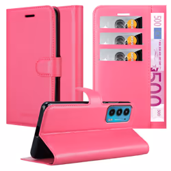 Cadorabo DE-156826, Flip case, Motorola, EDGE 20, 17 cm (6.7"), Pink