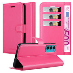 Cadorabo DE-156826 mobile phone case 17 cm (6.7") Flip case Pink
