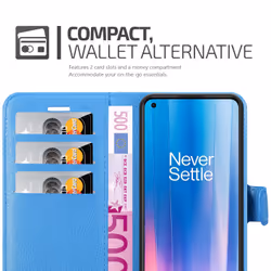 Cadorabo DE-156857 mobile phone case 16.3 cm (6.43") Flip case Blue