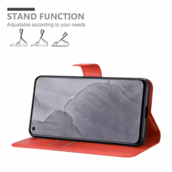 Cadorabo DE-156939 mobile phone case 16.3 cm (6.43") Flip case Red