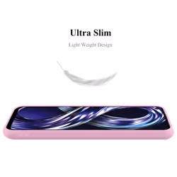 Cadorabo Case for Realme 8i / Narzo 50 4G Cover Protection TPU Silicone Gel Back case Candy Design - CANDY PINK