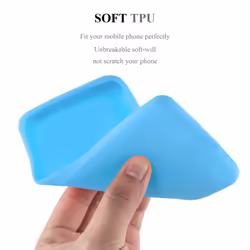 Cadorabo Case for Xiaomi RedMi NOTE 11 PRO 4G / 5G Cover Protection TPU Silicone Gel Back case Candy Design - CANDY BLUE