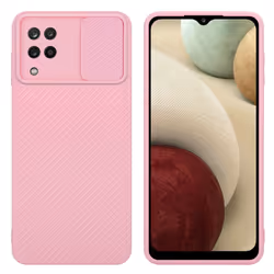 Cadorabo Case for Samsung Galaxy A12 / M12 Protective Cover made of flexible TPU Etui silicone and with camera protection - B ...