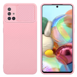 Cadorabo Case for Samsung Galaxy A71 4G Protective Cover made of flexible TPU Etui silicone and with camera protection - Bonb ...