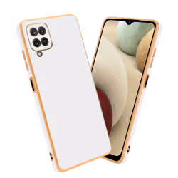 Cadorabo Case for Samsung Galaxy A12 / M12 Protective Cover made of flexible TPU Etui silicone and with camera protection - G ...