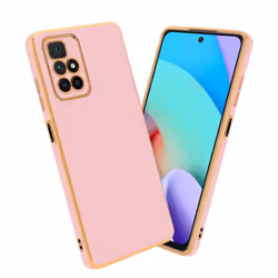 Cadorabo DE-158175, Cover, Xiaomi, RedMi 10 4G TPU Silikon, 16.5 cm (6.5"), Rose