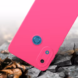 Cadorabo Case for Huawei Y6 2019 Protective Cover made of flexible TPU Etui silicone - FLUID HOTPINK