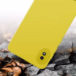 Cadorabo Case for Samsung Galaxy A10 Protective Cover made of flexible TPU Etui silicone - FLUID YELLOW