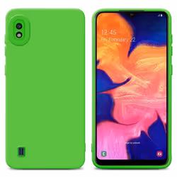 Cadorabo Case for Samsung Galaxy A10 Protective Cover made of flexible TPU Etui silicone - FLUID GREEN