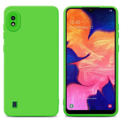 Cadorabo Case for Samsung Galaxy A10 Protective Cover made of flexible TPU Etui silicone - FLUID GREEN