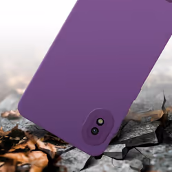 Cadorabo Case for Samsung Galaxy A10 Protective Cover made of flexible TPU Etui silicone - FLUID MATTE PURPLE