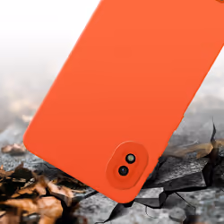 Cadorabo Case for Samsung Galaxy A10 Protective Cover made of flexible TPU Etui silicone - FLUID ORANGE