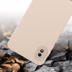 Cadorabo Case for Samsung Galaxy A10 Protective Cover made of flexible TPU Etui silicone - FLUID CREAM