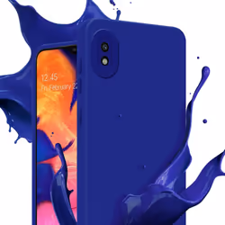 Cadorabo Case for Samsung Galaxy A10 Protective Cover made of flexible TPU Etui silicone - FLUID BLUE