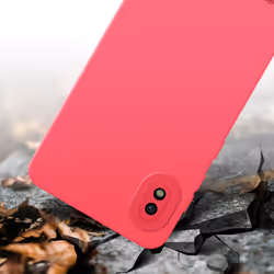 Cadorabo Case for Samsung Galaxy A10 Protective Cover made of flexible TPU Etui silicone - FLUID RED