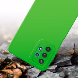 Cadorabo Case for Samsung Galaxy A32 5G Protective Cover made of flexible TPU Etui silicone - FLUID GREEN