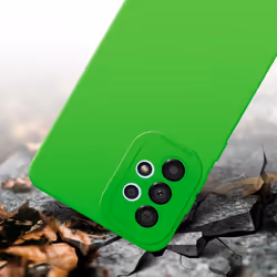 Cadorabo Case for Samsung Galaxy A52 (4G / 5G) / A52s Protective Cover made of flexible TPU Etui silicone - FLUID GREEN