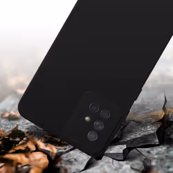 Cadorabo Case for Samsung Galaxy A71 4G Protective Cover made of flexible TPU Etui silicone - FLUID BLACK