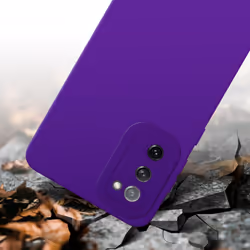 Cadorabo Case for Samsung Galaxy S20 FE Protective Cover made of flexible TPU Etui silicone - FLUID DARK PURPLE