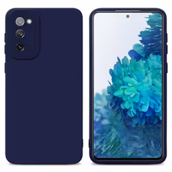 Cadorabo Case for Samsung Galaxy S20 FE Protective Cover made of flexible TPU Etui silicone - FLUID DARK BLUE