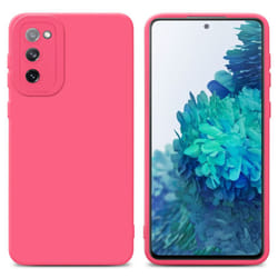 Cadorabo Case for Samsung Galaxy S20 FE Protective Cover made of flexible TPU Etui silicone - FLUID RED