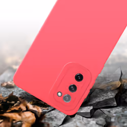 Cadorabo Case for Samsung Galaxy S20 FE Protective Cover made of flexible TPU Etui silicone - FLUID RED
