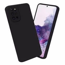 Cadorabo Case for Samsung Galaxy S20 PLUS Protective Cover made of flexible TPU Etui silicone - FLUID BLACK