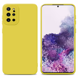Cadorabo Case for Samsung Galaxy S20 PLUS Protective Cover made of flexible TPU Etui silicone - FLUID YELLOW