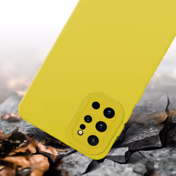 Cadorabo Case for Samsung Galaxy S20 PLUS Protective Cover made of flexible TPU Etui silicone - FLUID YELLOW
