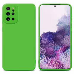 Cadorabo Case for Samsung Galaxy S20 PLUS Protective Cover made of flexible TPU Etui silicone - FLUID GREEN
