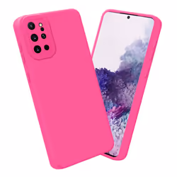 Cadorabo Case for Samsung Galaxy S20 PLUS Protective Cover made of flexible TPU Etui silicone - FLUID HOTPINK