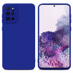 Cadorabo Case for Samsung Galaxy S20 PLUS Protective Cover made of flexible TPU Etui silicone - FLUID BLUE