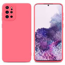 Cadorabo Case for Samsung Galaxy S20 PLUS Protective Cover made of flexible TPU Etui silicone - FLUID RED
