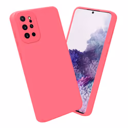 Cadorabo Case for Samsung Galaxy S20 PLUS Protective Cover made of flexible TPU Etui silicone - FLUID RED