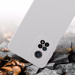 Cadorabo Case for Xiaomi Mi 10T / Mi 10T PRO Protective Cover made of flexible TPU Etui silicone - FLUID WHITE
