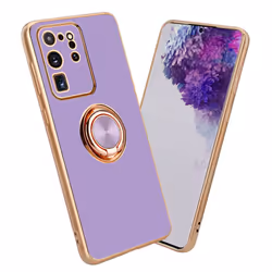 Cadorabo Case for Samsung Galaxy S20 ULTRA with ring Protective Cover made of flexible TPU silicone, with camera protecti - G ...