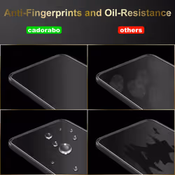 Cadorabo Tempered Glass for Apple iPhone 14 PRO Screen Protection 3D Touch 9H Hardness Display Saver Protective Film