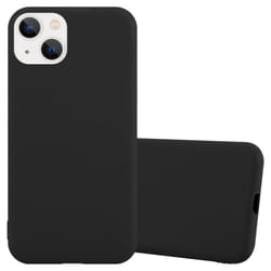 Cadorabo Case for Apple iPhone 14 PLUS Cover Protection TPU Silicone Gel Back Case - CANDY BLACK