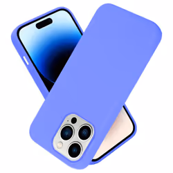 Cadorabo Case for Apple iPhone 14 PRO MAX Cover Protection TPU Silicone Gel - LIQUID LIGHT PURPLE
